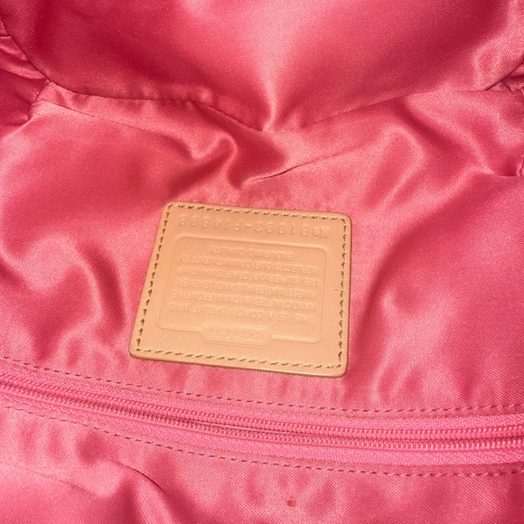 Coach Multicolor Patchwork Pastel Y2K Hobo Bag - Picture 6 of 9